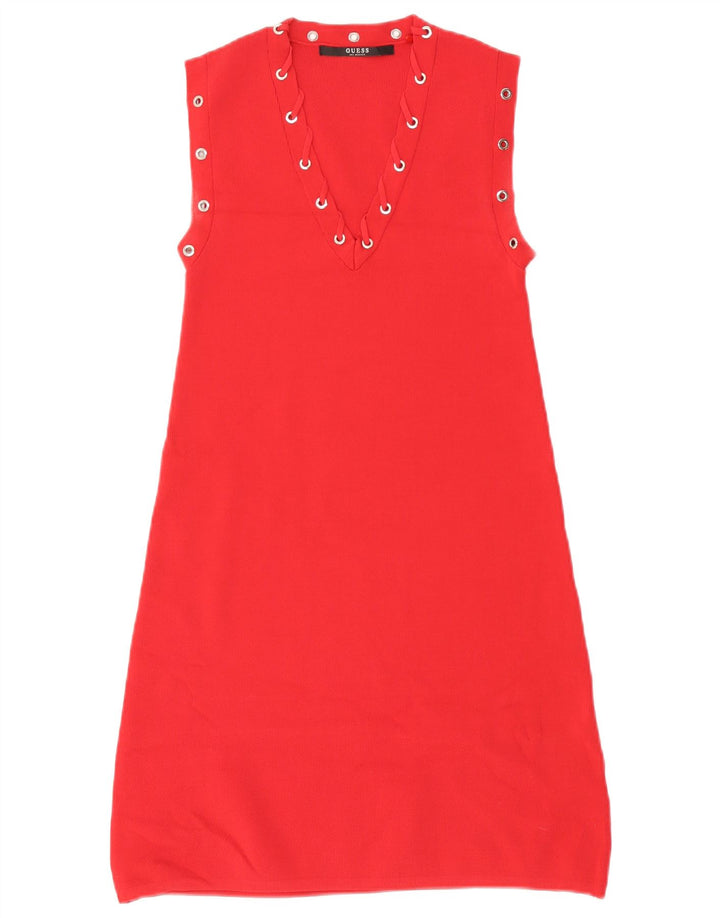 Rochie A-Line fără mâneci Guess UK 6 Small Red
