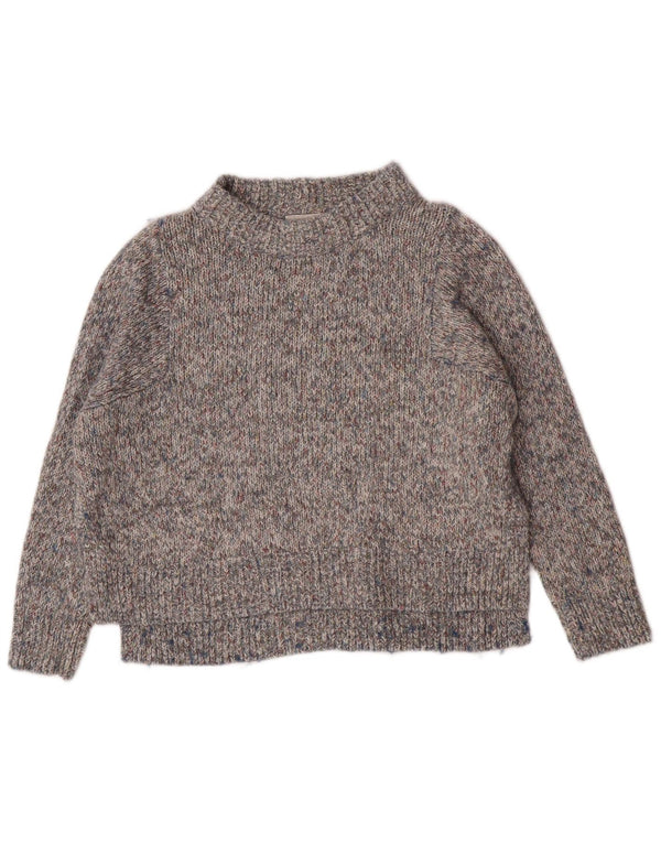 Pulover Cos pentru femei, cu decor relaxat, cu gâtul țestoasă, Marea Britanie 6 XS, gri pete