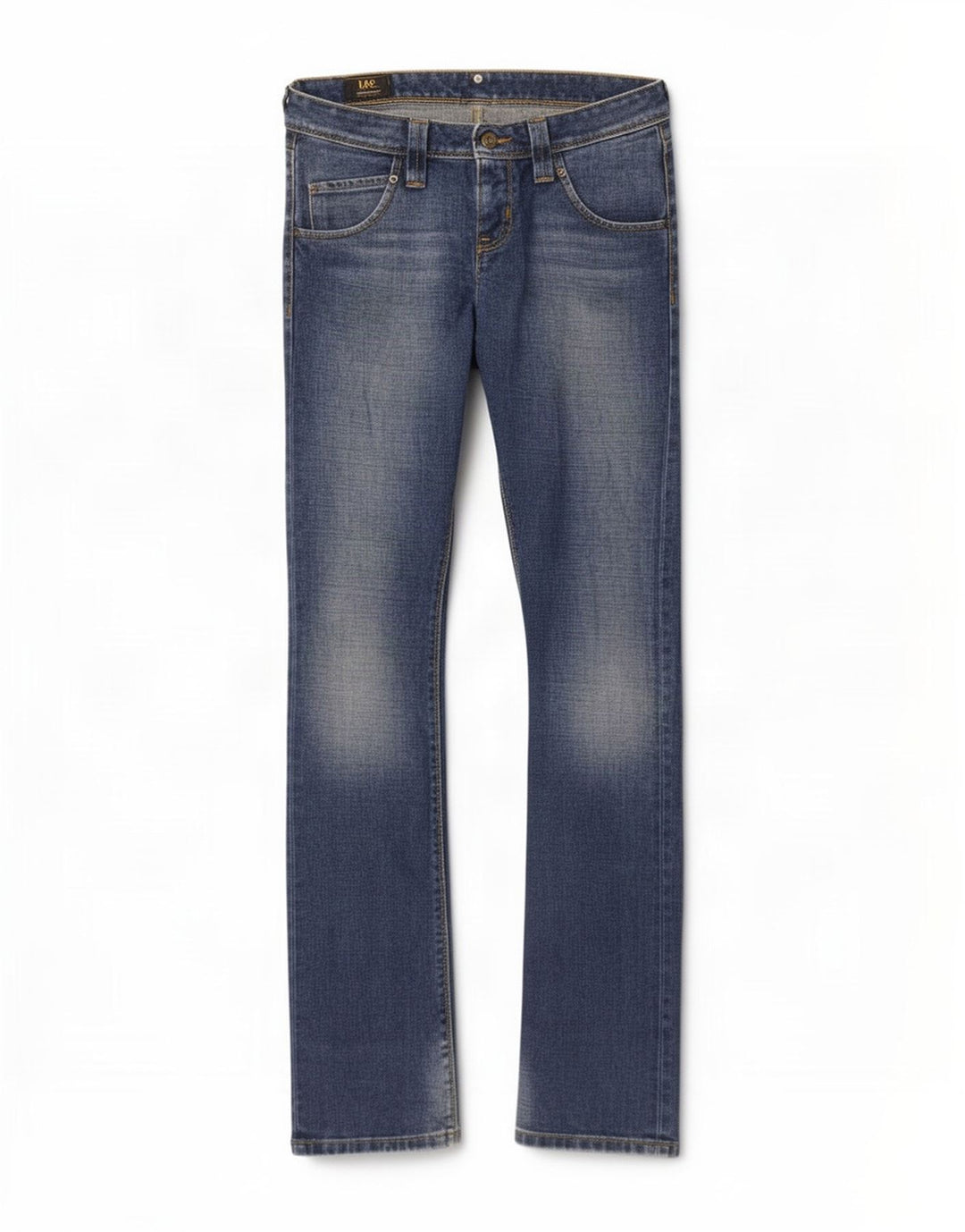 Blugi pentru femei Maddox Bootcut Lee W28 L35 Bumbac albastru