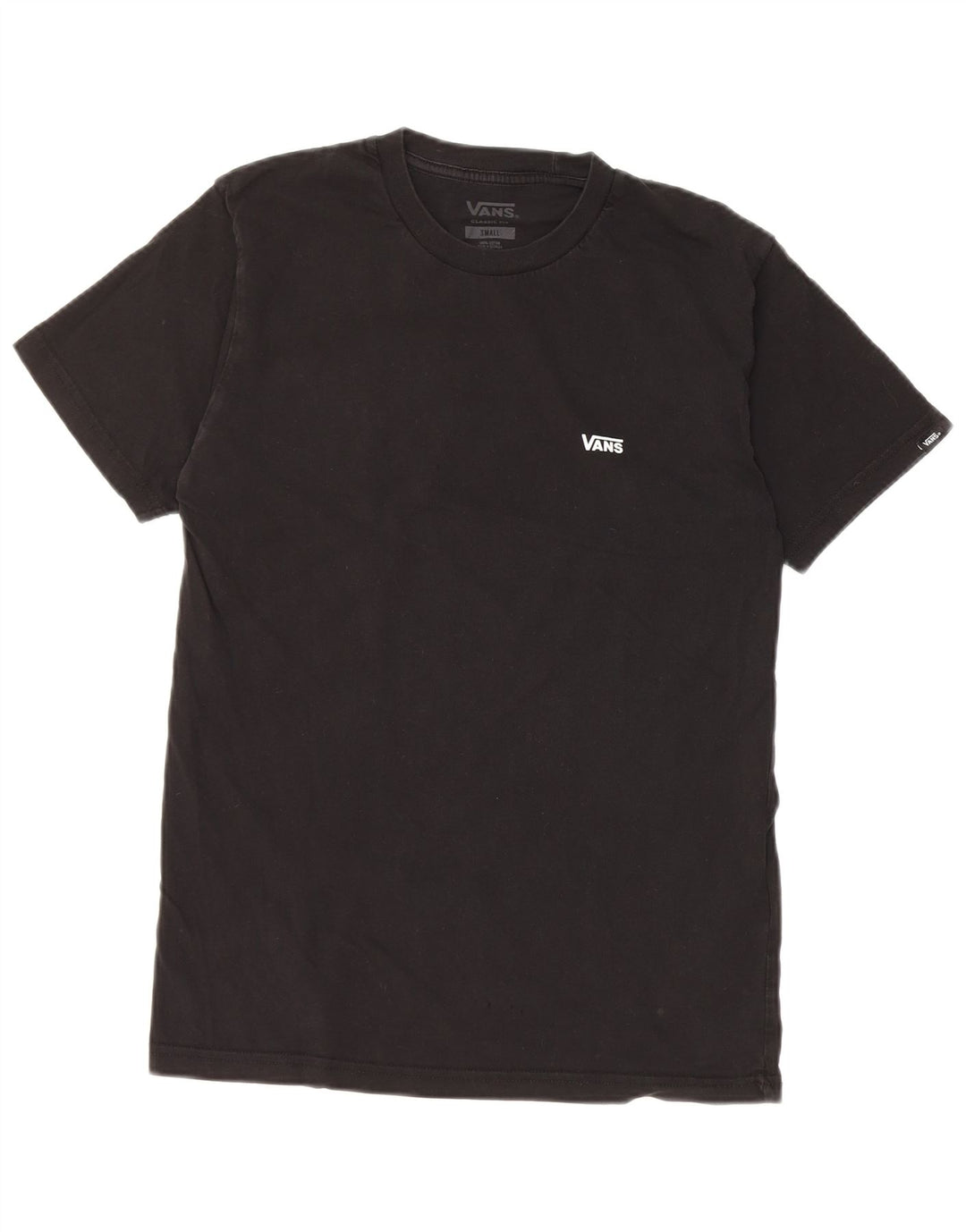 Tricou Vans Classic Fit pentru bărbați Top mic, negru, bumbac