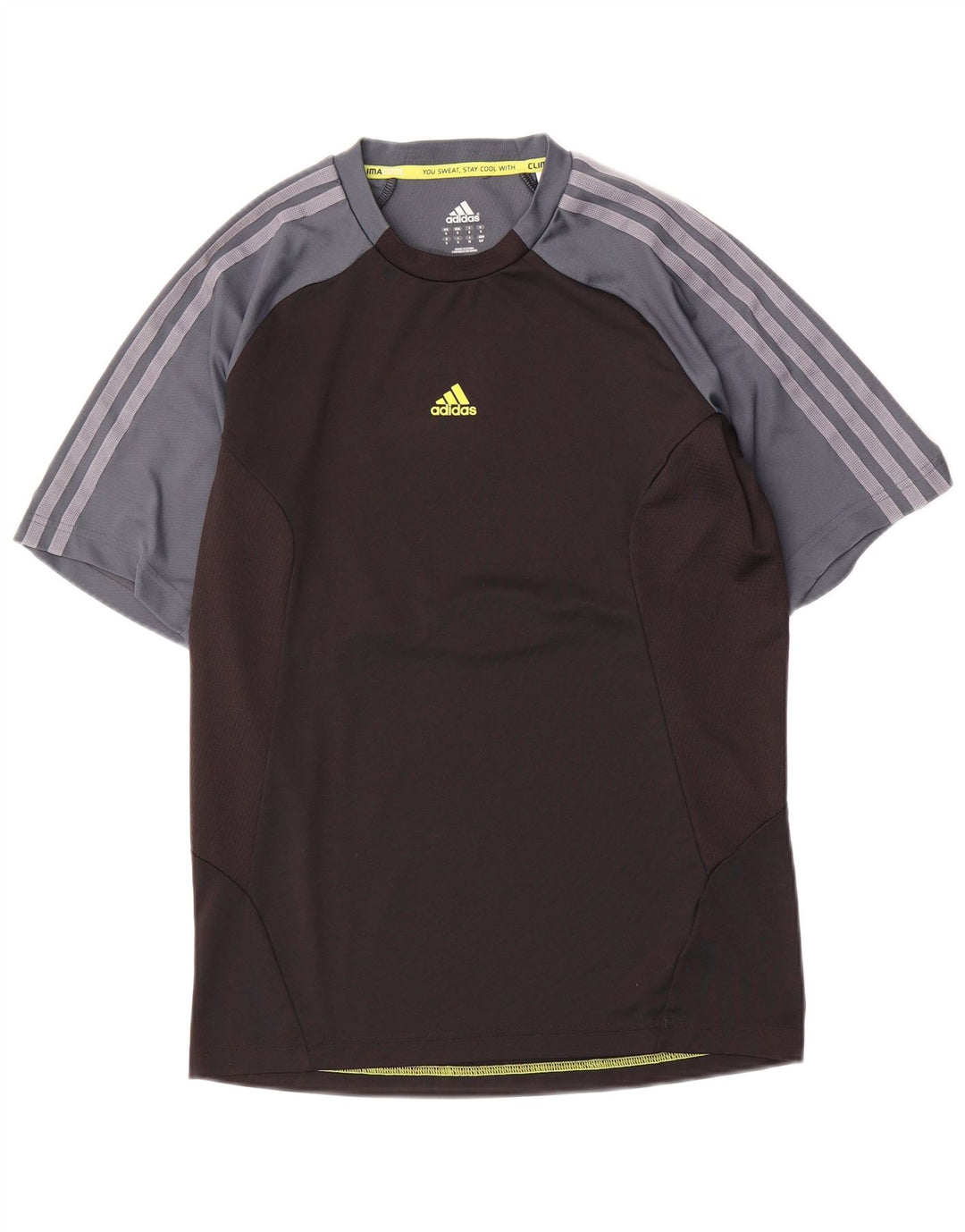 Tricou Adidas Climacool pentru bărbați Top mic negru Colorblock
