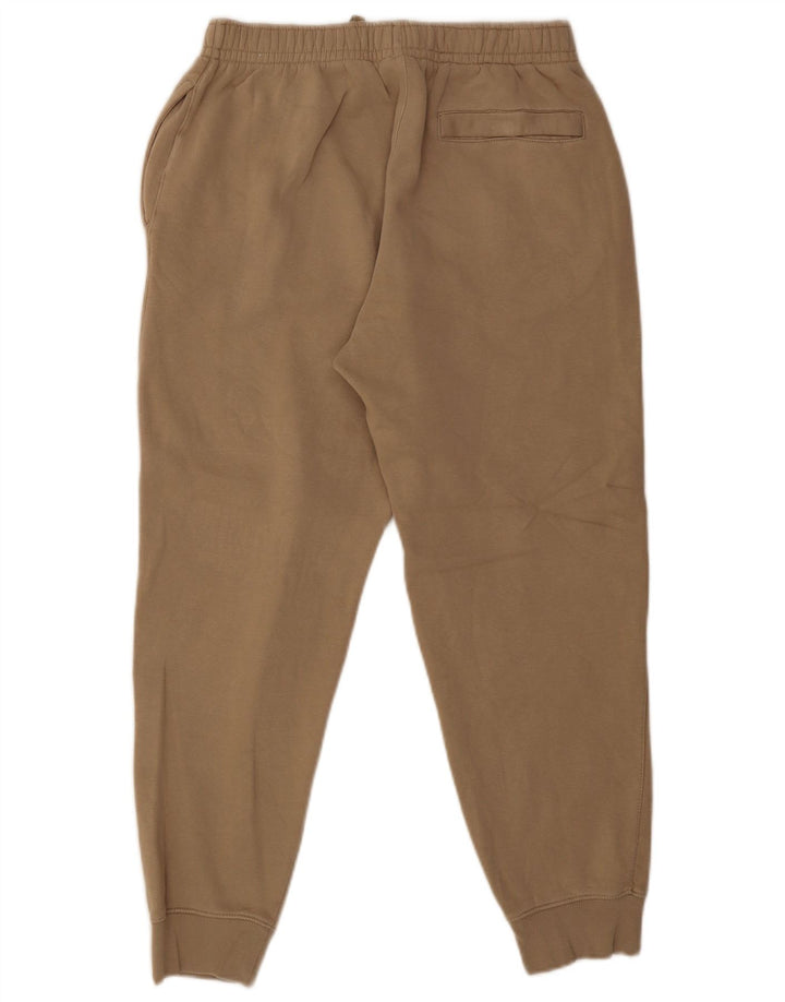 Pantaloni de trening grafic Nike pentru bărbați Pantaloni de jogging, bumbac mediu, bej