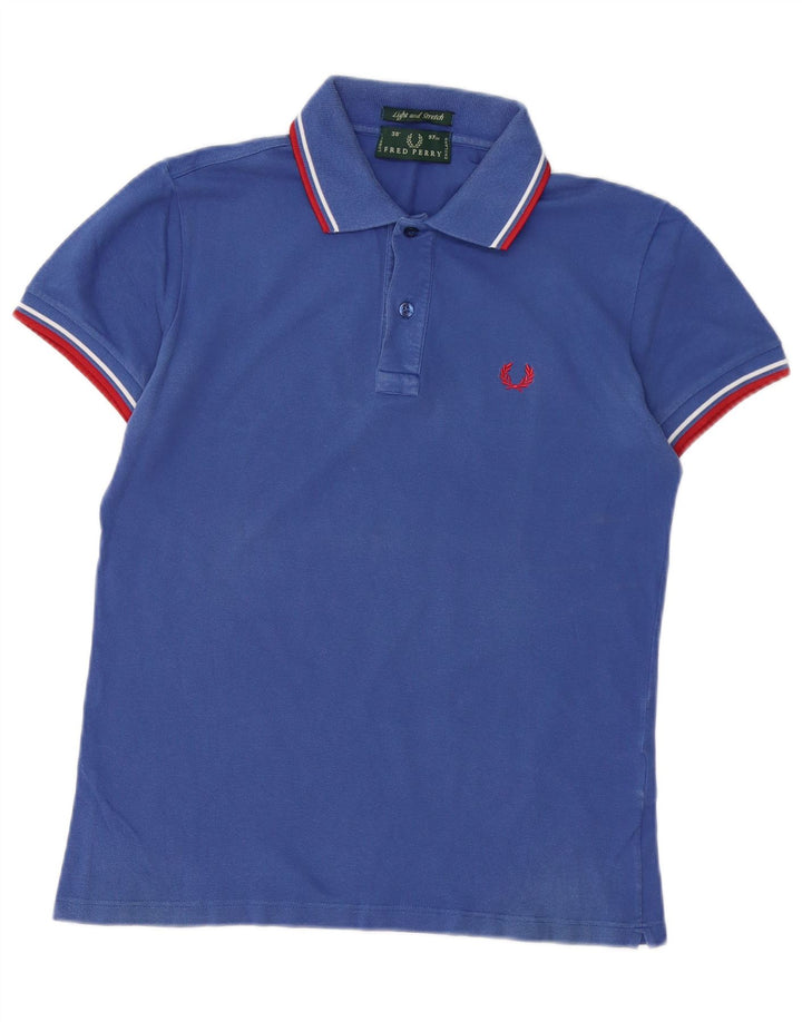 FRED PERRY Tricou Polo pentru bărbați Mic Albastru