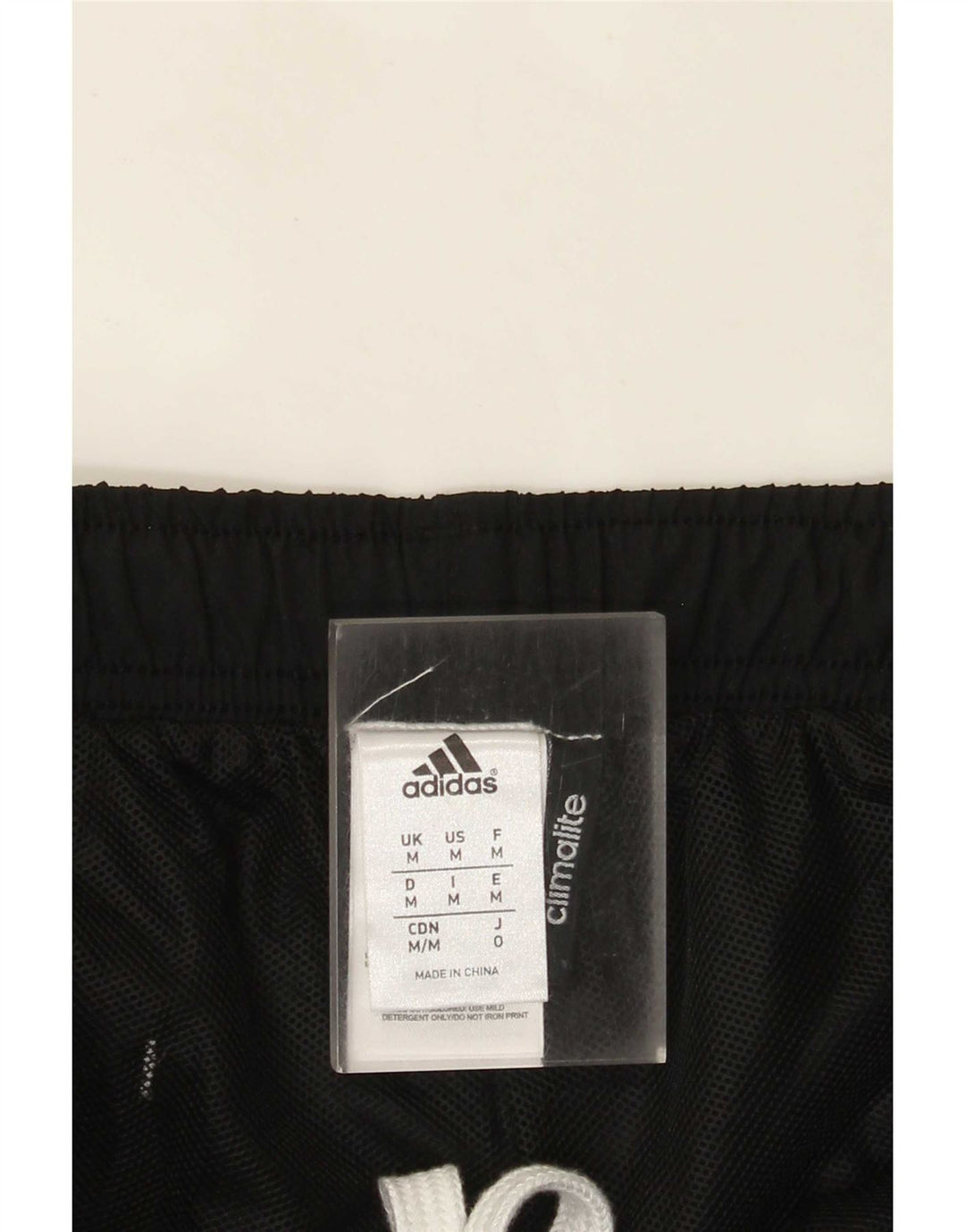 Pantaloni scurți sport pentru bărbați Adidas Climalite Graphic, poliester mediu negru