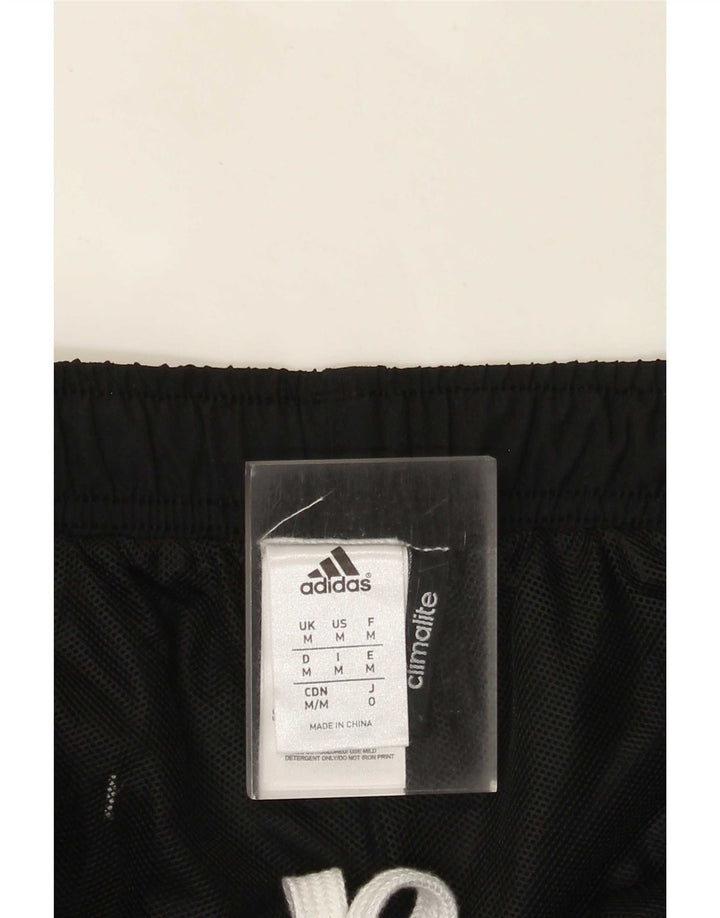 Pantaloni scurți sport pentru bărbați Adidas Climalite Graphic, poliester mediu negru