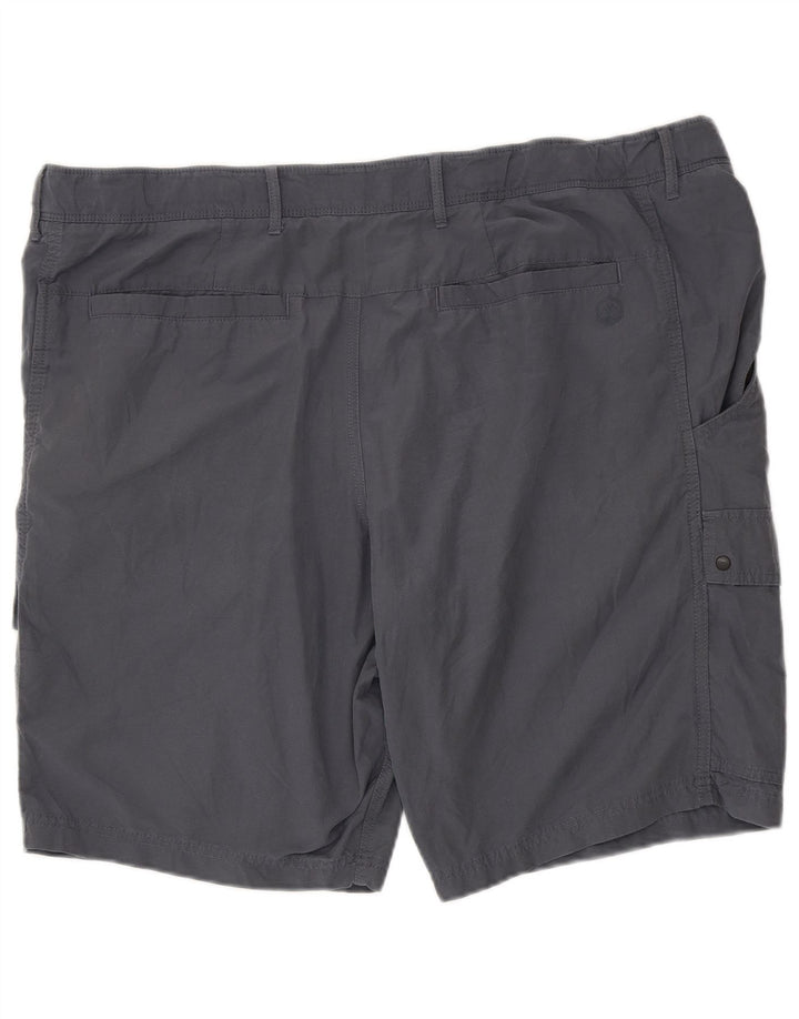 Pantaloni scurți cargo pentru bărbați Marks & Spencer W44 2XL bumbac bleumarin