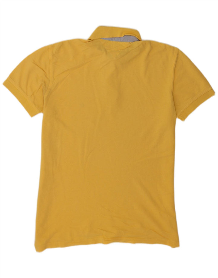 Tricou polo Tommy Hilfiger pentru bărbați, galben mediu
