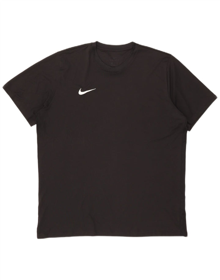 Tricou pentru bărbați Nike Dri Fit Top 2XL poliester negru