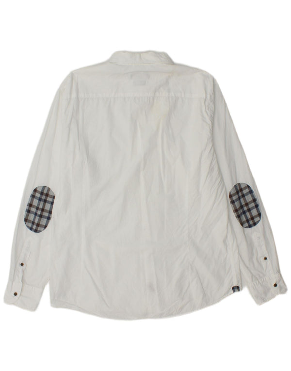 Cămașă Massimo Dutti pentru bărbați XL Alb