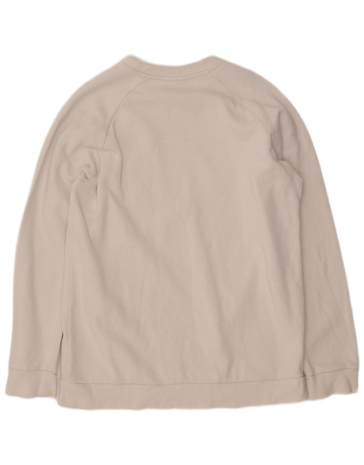 Pulover pentru bărbați ADIDAS Primegreen, bumbac mare, alb