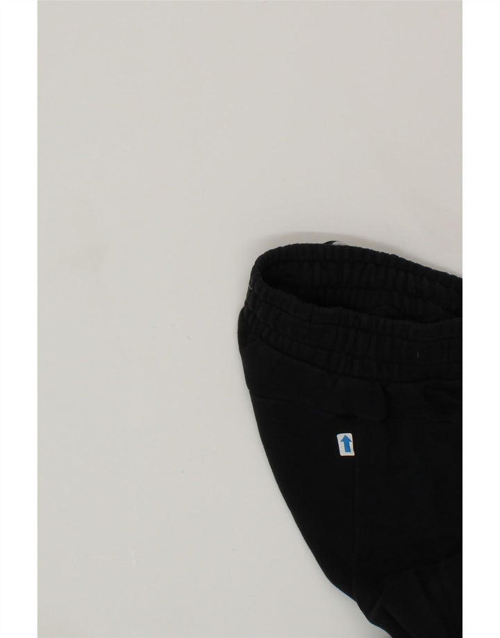 PUMA Mens Graphic Tracksuit Trousers Small  Black Cotton Vintage Puma and Second-Hand Puma from Messina Hembry 