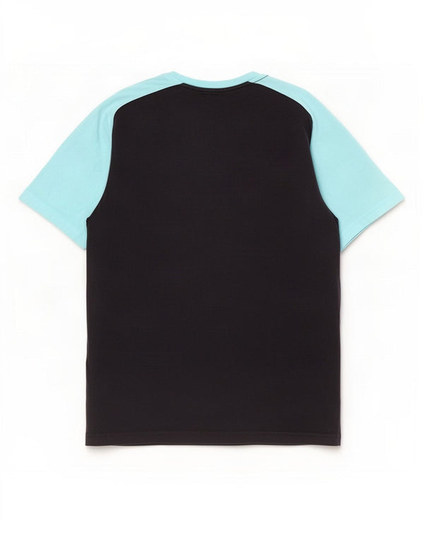 Tricou Puma Manchester City pentru bărbați Top mediu, albastru bleumarin, bumbac color bloc