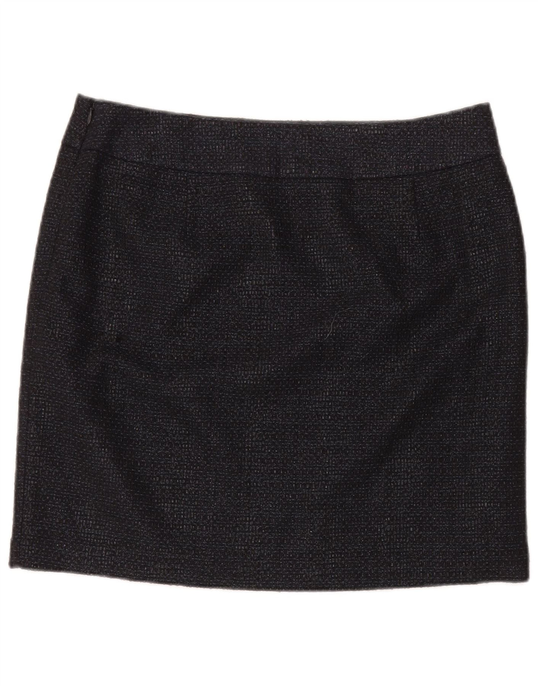 Fusta mini pentru femei Phase Eight UK 14 mare W34 bumbac negru