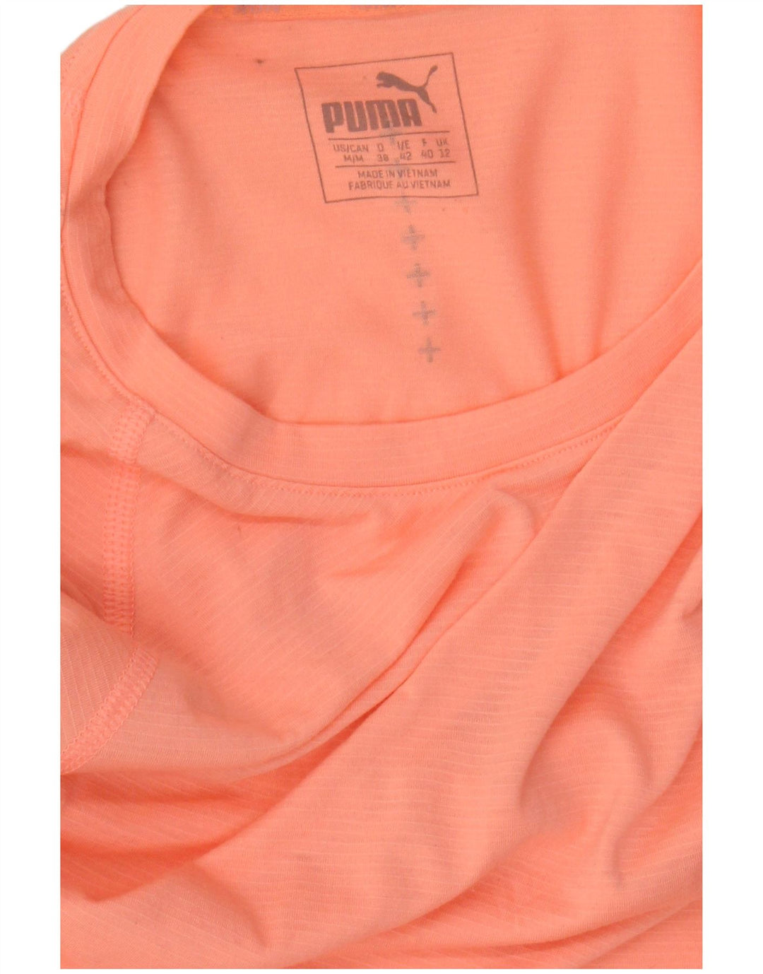 Top pentru femei PUMA cu mânecă lungă UK 12 Roz mediu