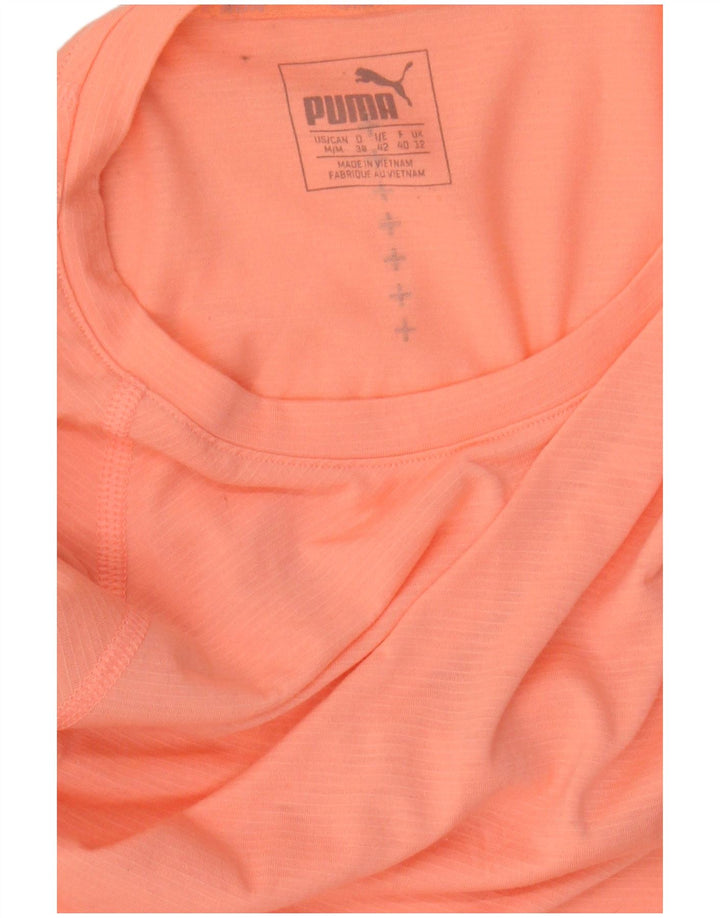 Top pentru femei PUMA cu mânecă lungă UK 12 Roz mediu