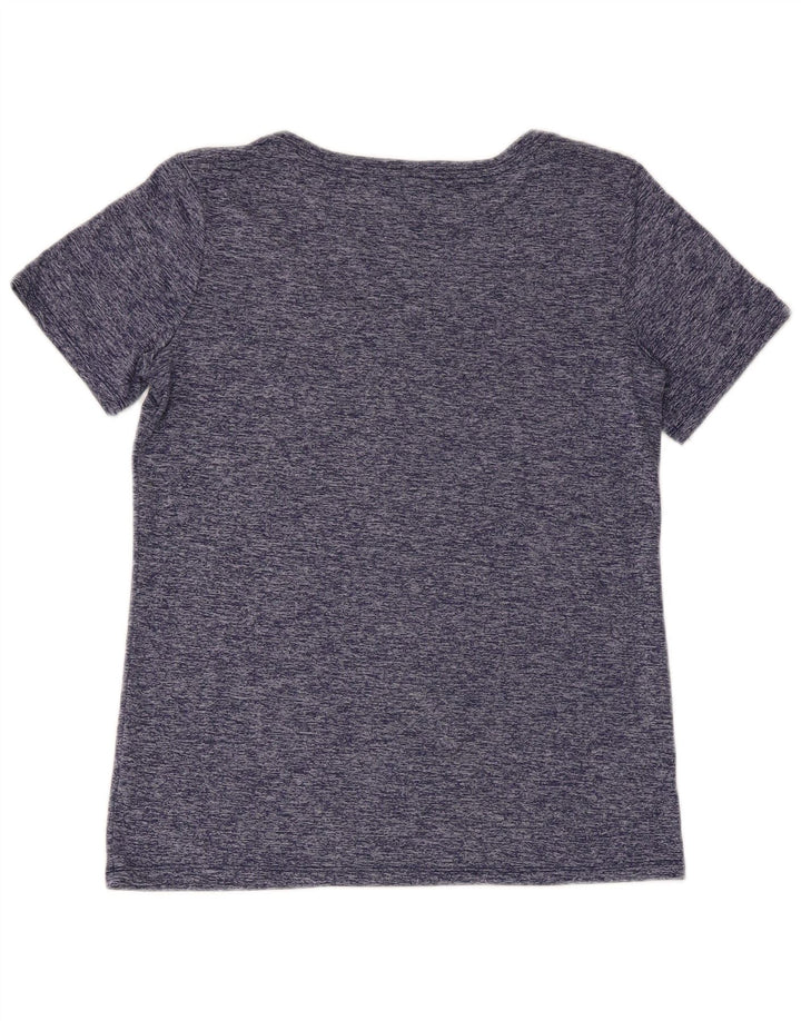 Tricou Nike Dri Fit pentru femei Top UK 10 Small Bleumarin Poliester stricat