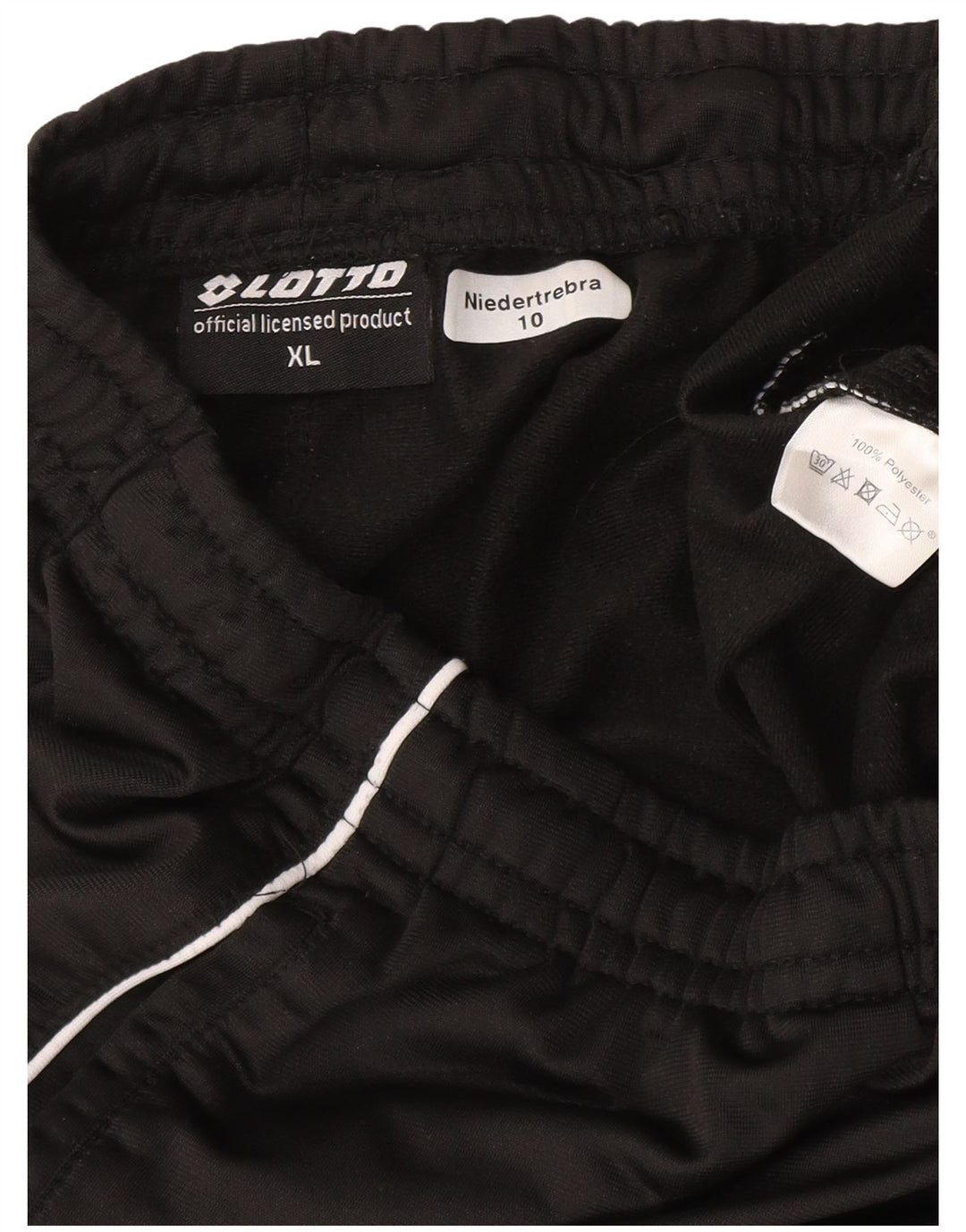 Pantaloni de trening pentru bărbați Lotto XL poliester negru