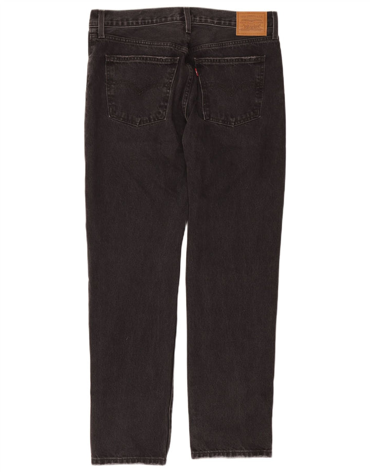 Blugi Levi's Middy Straight pentru femei W31 L31 bumbac gri