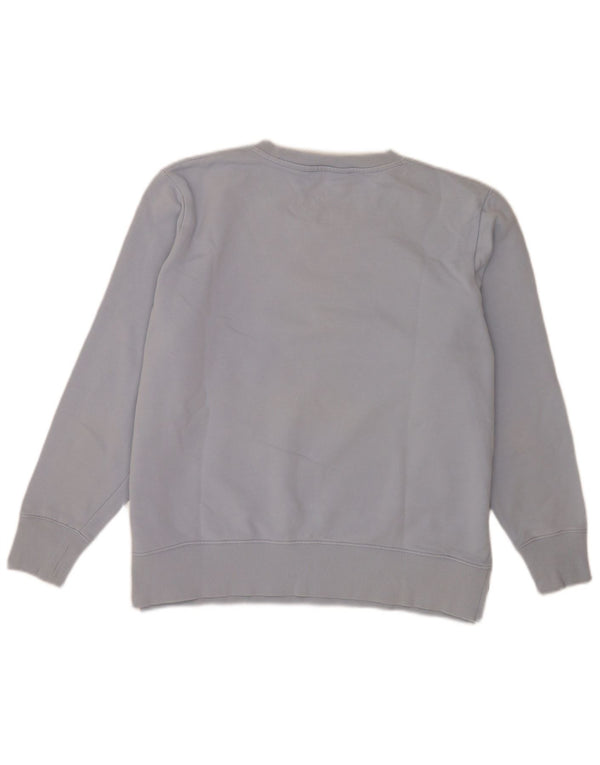 Pulover cu grafic pentru femei Tommy Hilfiger UK 14 Large Blue