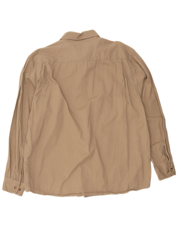 Cămașă pentru bărbați Wrangler XL, bej, bumbac
