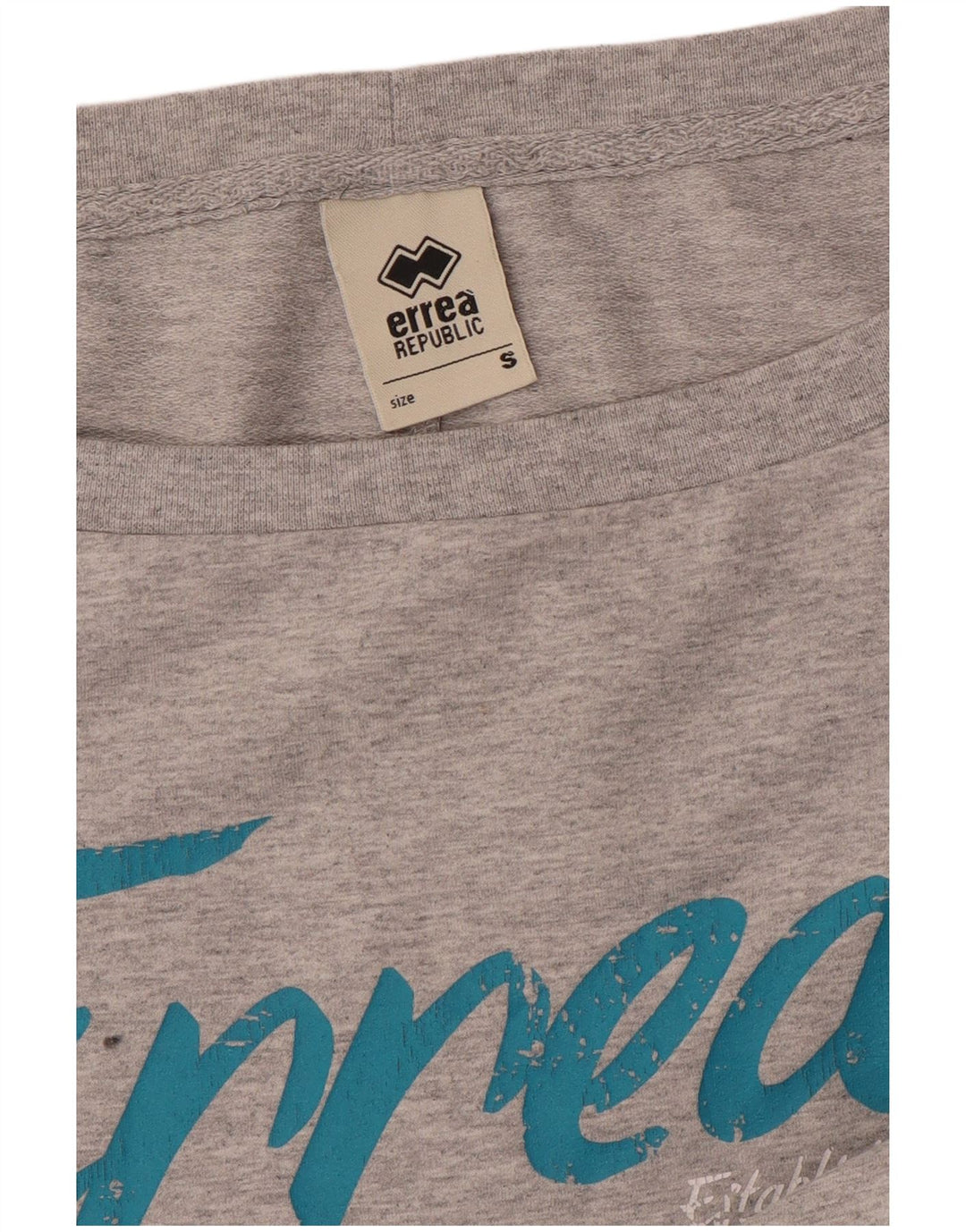 Pulover pentru femei Errea, supradimensionat, cu umăr dezactivat, UK 10, Gri mic