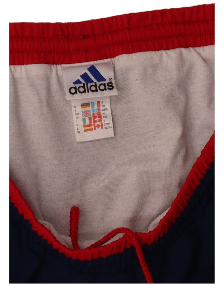 Pantaloni scurți sport ADIDAS pentru bărbați, XL, bleumarin, poliester color bloc
