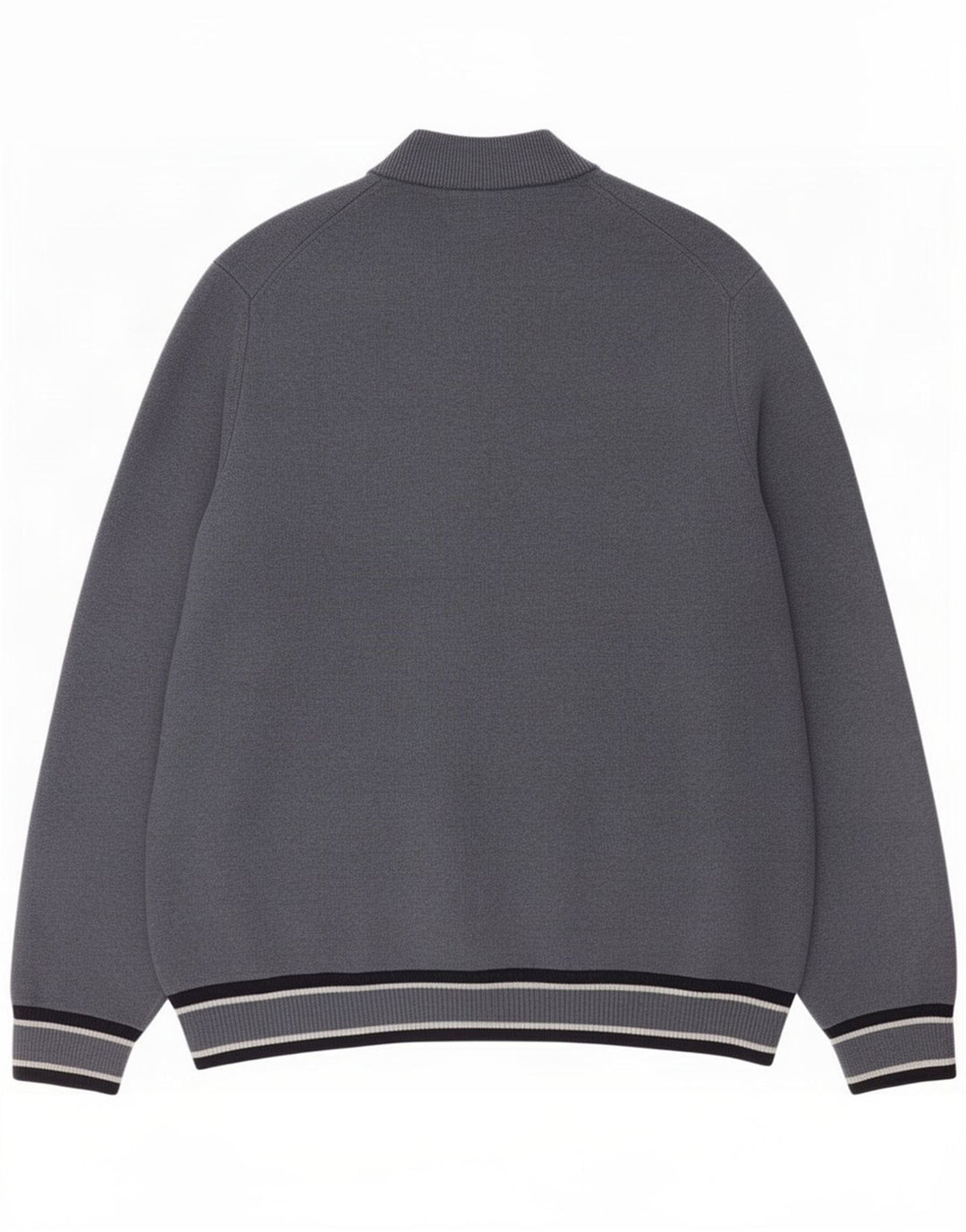 Pulover cardigan pentru bărbați Marks & Spencer, poliester cu dungi albastre 2XL