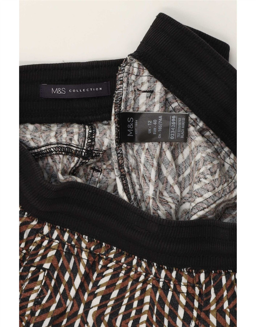 Marks & Spencer Pantaloni scurți casual pentru femei UK 12 Medium W32 Multicolor