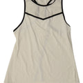 Top cu vestă grafică Reebok pentru femei UK 8/10 Small White