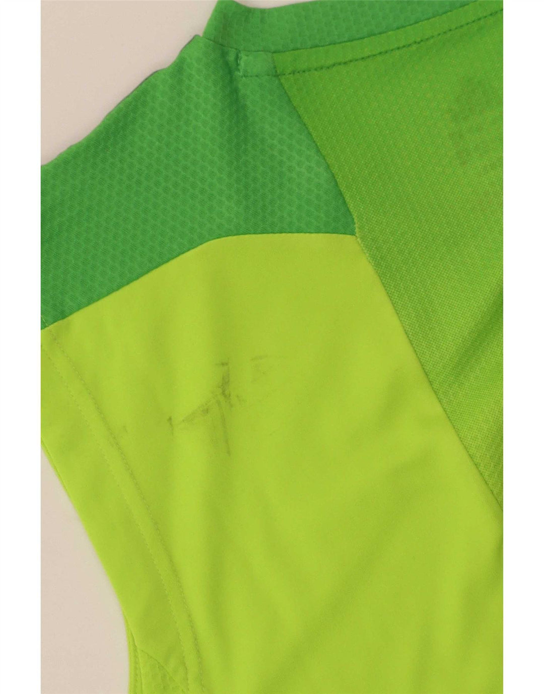 Vest Top Climacool Adidas pentru bărbați, mare, verde, poliester color bloc