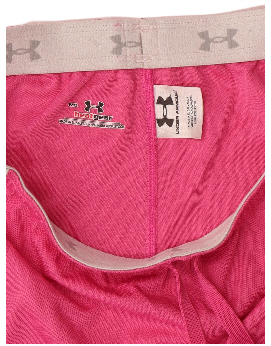 Pantaloni scurti sport pentru femei UNDER ARMOUR Heat Gear UK 14 Medium Pink Geometric
