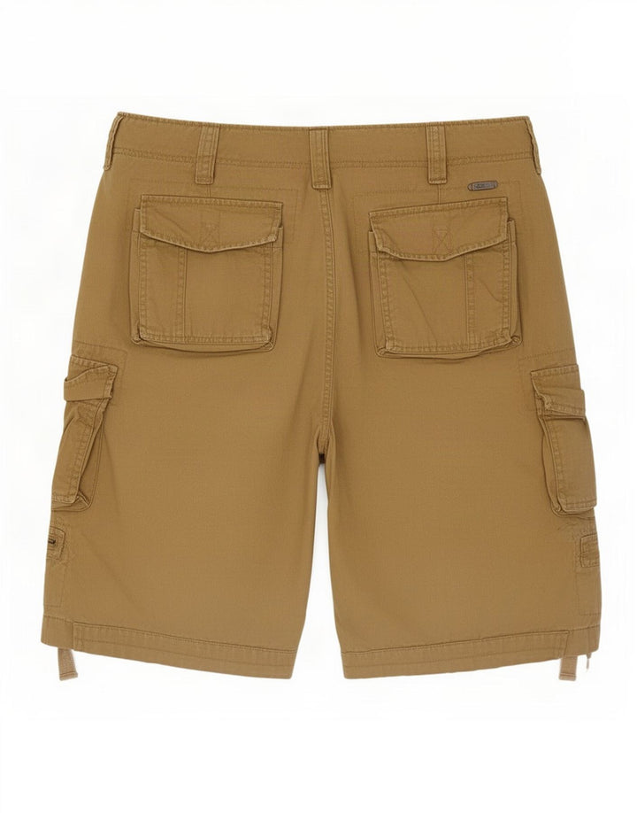 Pantaloni scurți cargo Brandit pentru bărbați, mari W34, bumbac, bej