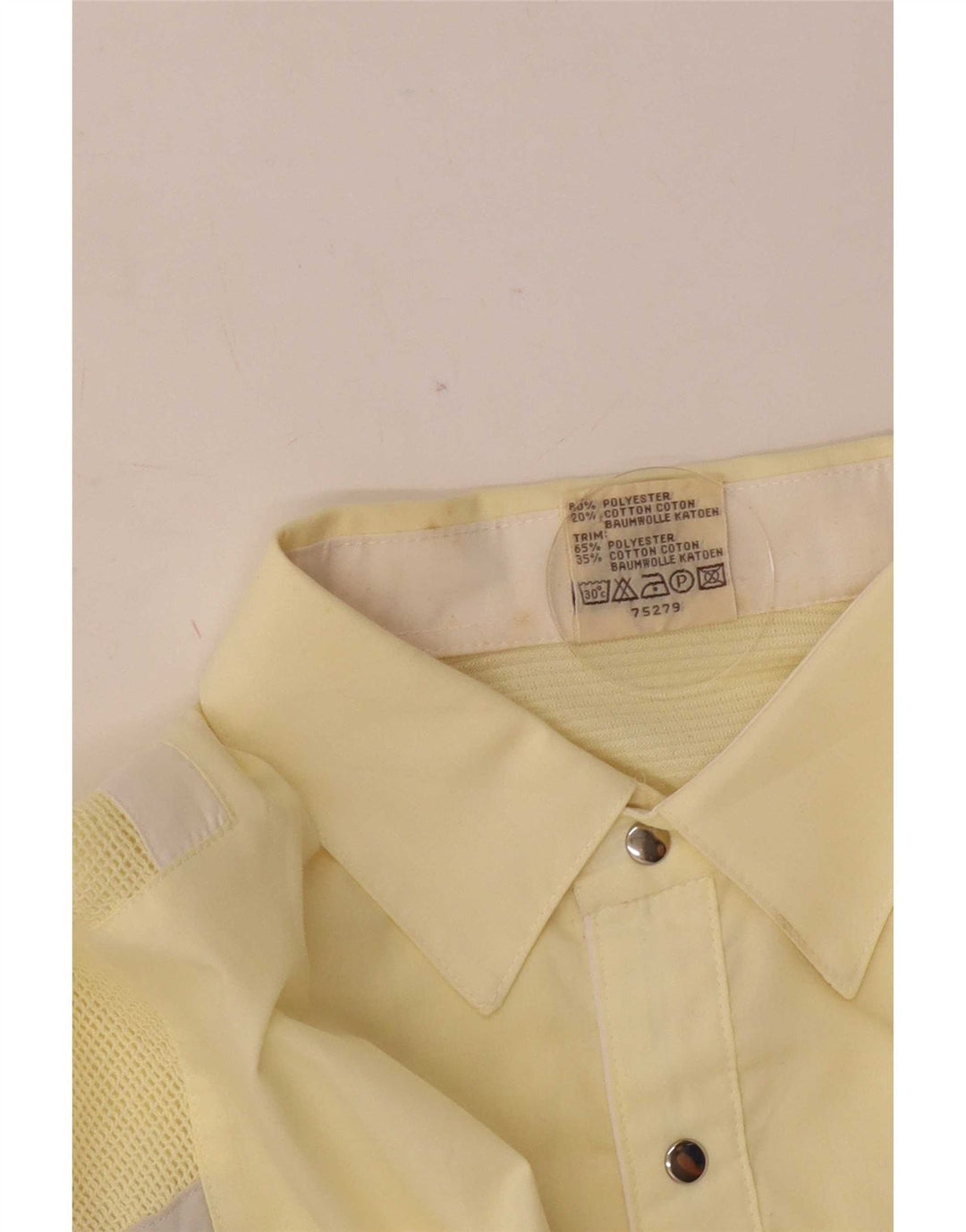 Cămașă pulover pentru bărbați Angelo Litrico IT 48/50 Medium Galben dungi