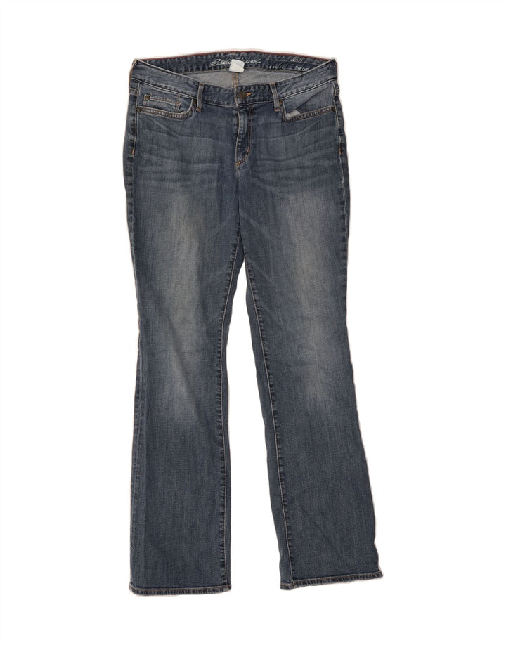 EDDIE BAUER Womens Curvy Bootcut Jeans US 10 Large W32 L32 Blue Cotton Vintage Eddie Bauer and Second-Hand Eddie Bauer from Messina Hembry 