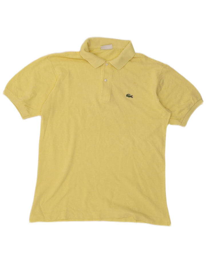 Tricou polo pentru bărbați Lacoste Mărimea 6 XL Galben