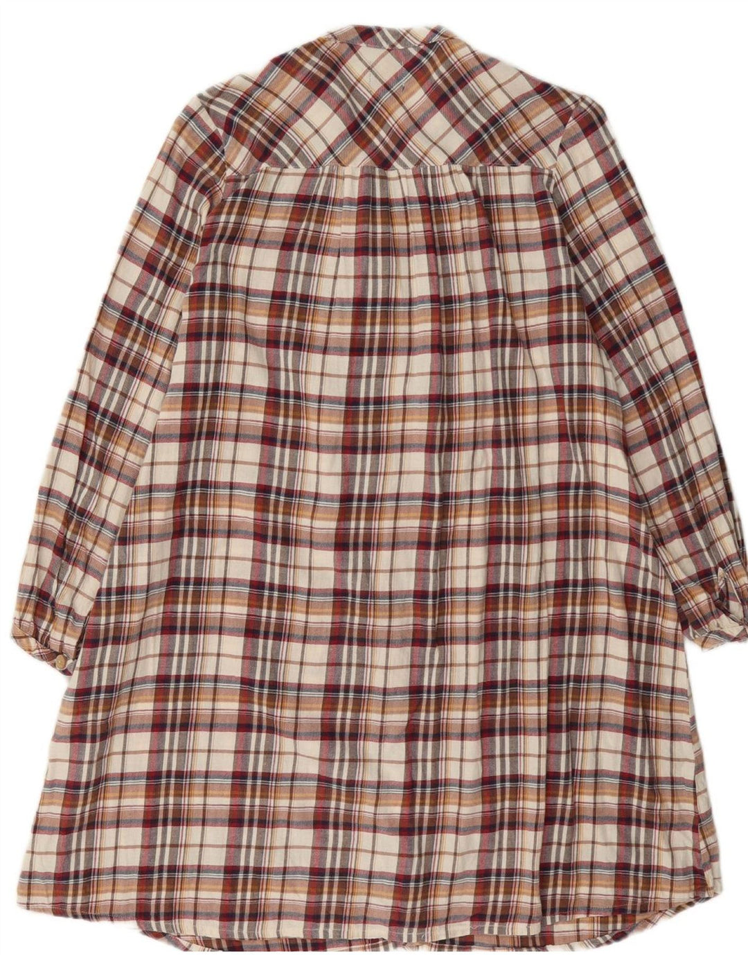 Rochie cămașă de flanel pentru femei Wrangler UK 14, carouri medii, multicolore