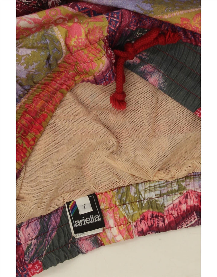 Pantaloni scurți de înot grafic pentru bărbați Ariella, bumbac patchwork multicolor mediu