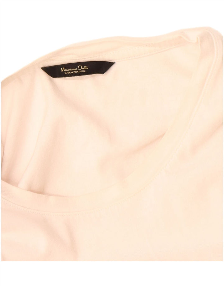 Tricou grafic Massimo Dutti pentru bărbați Top mare, alb