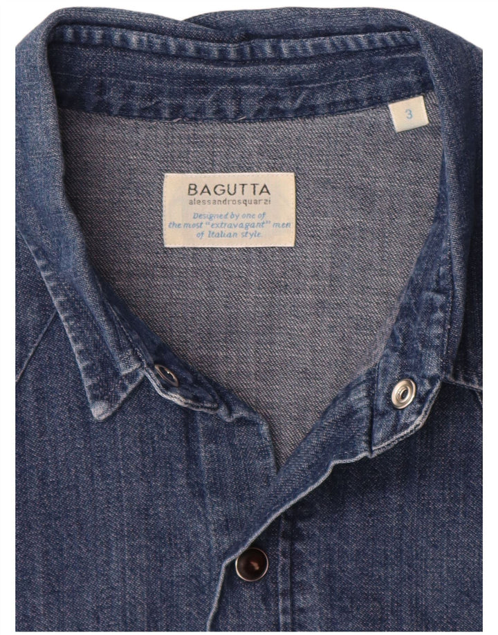 Cămașă de blugi bărbătească Bagutta, mare, albastră