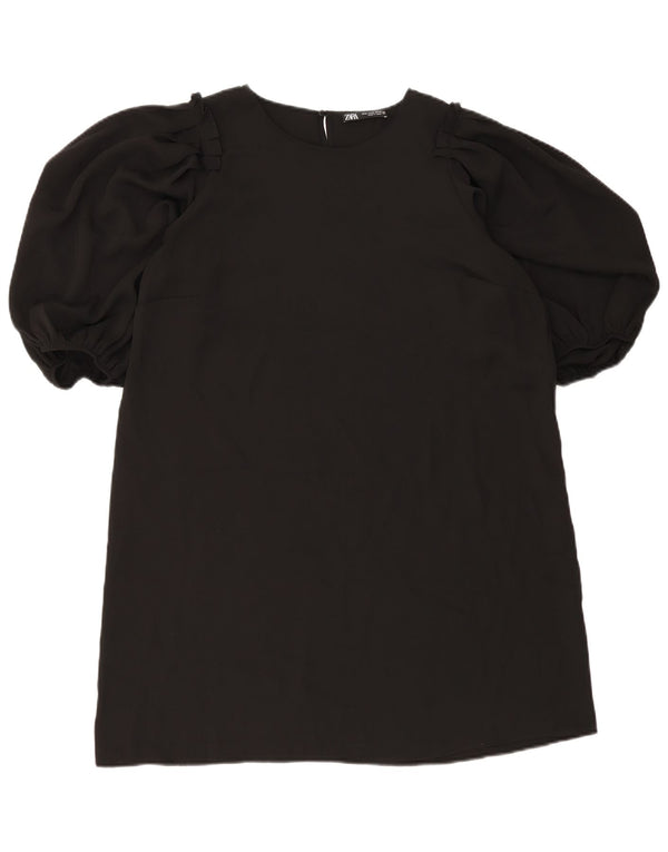 Rochie cu mâneci 3/4 Zara pentru femei UK 18 XL Negru