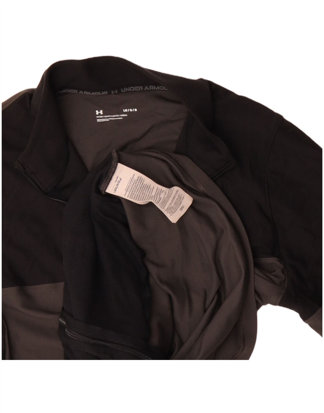 Jachetă de trening pentru bărbați Under Armour, mare, negru, poliester color bloc