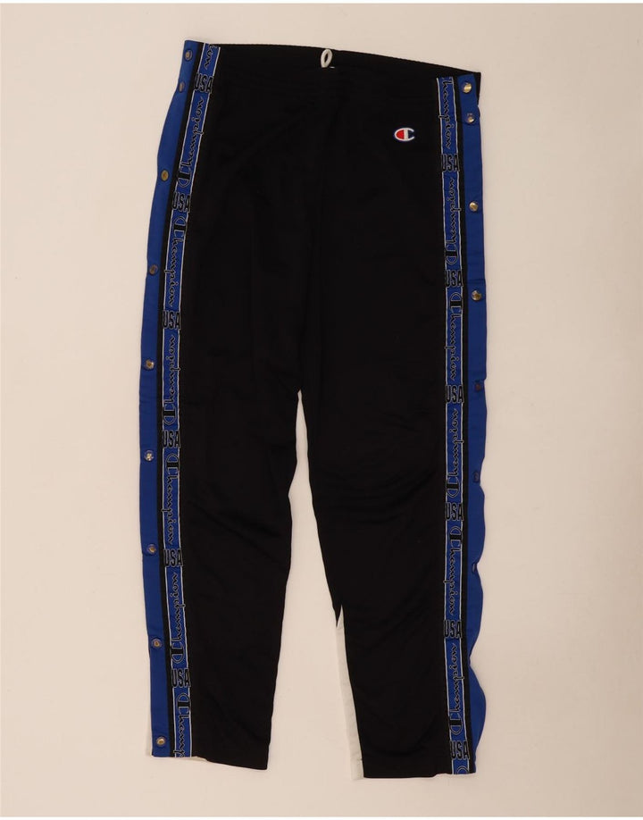 Pantaloni de trening grafic pentru bărbați Champion, mediu negru, color block