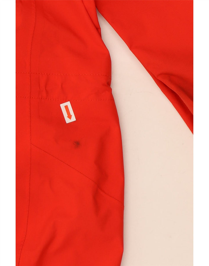 Jachetă de ploaie cu glugă pentru femei BERGHAUS Gore-Tex UK 14 Poliamidă roșie mare