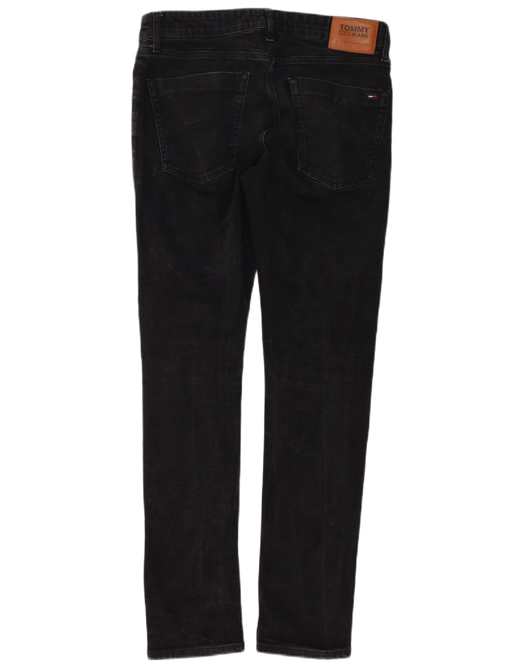Blugi slim pentru bărbați Tommy Hilfiger W33 L32 bumbac negru