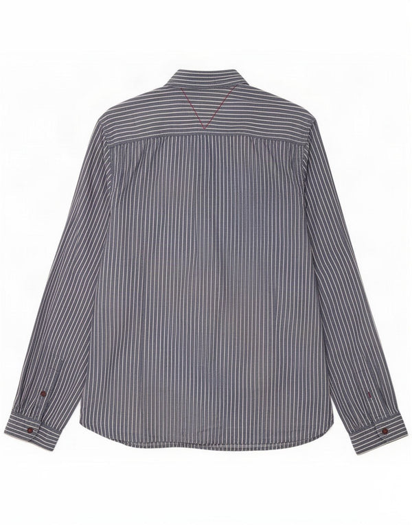 White Stuff Cămașă Classic Fit pentru bărbați 2XL bleumarin, bumbac cu dungi