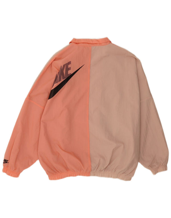 Jachetă de trening supradimensionată pentru bărbați Nike, roz mediu, color block