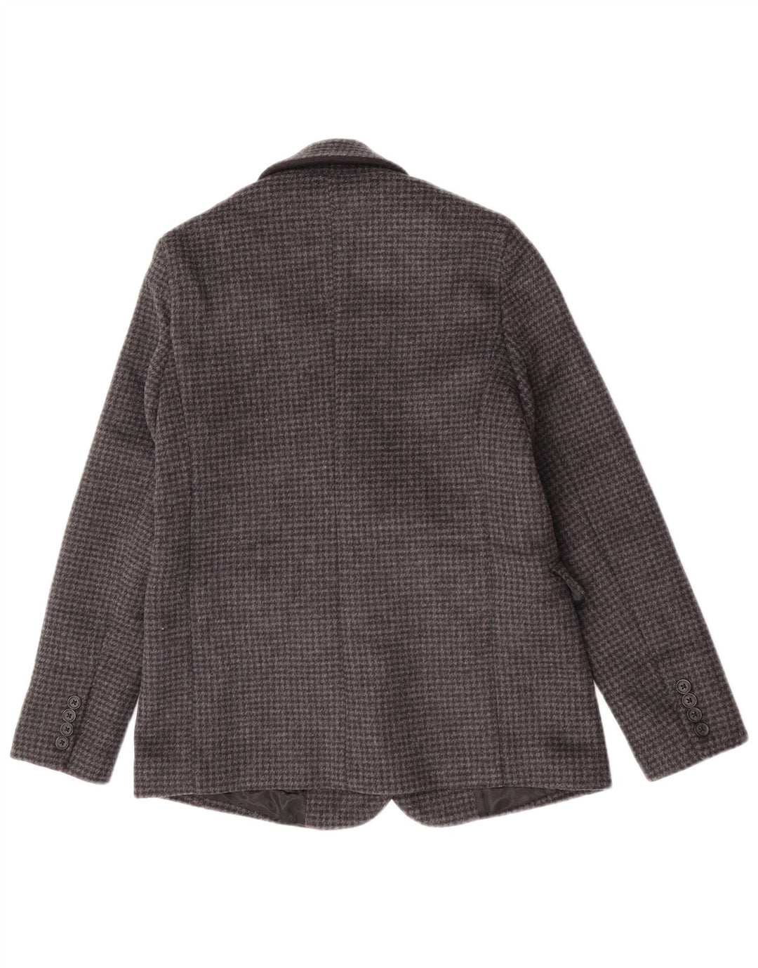 Sacou Abercrombie & Fitch pentru femei cu 1 nasture, UK 6 XS, gri Houndstooth