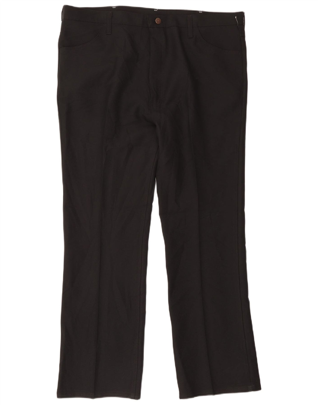 Pantaloni casual drepti pentru bărbați Wrangler W42 L32 Poliester negru