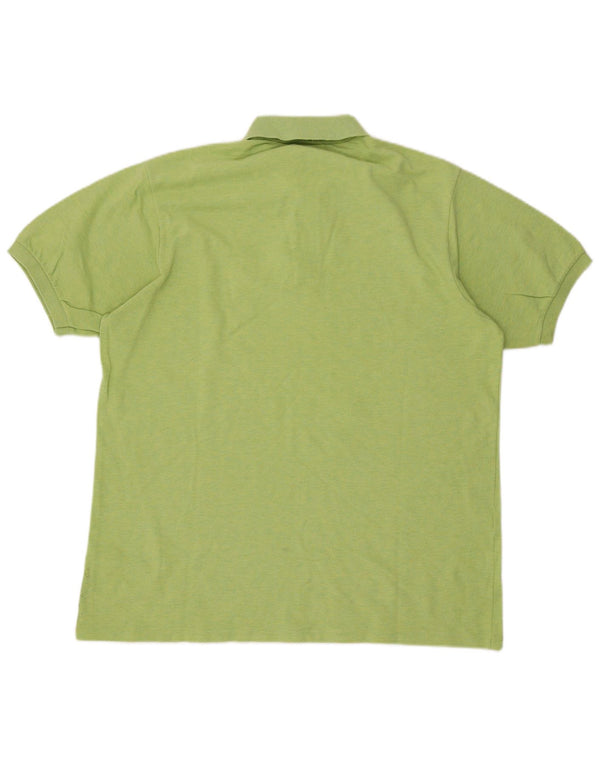 Tricou polo pentru bărbați Lacoste Mărimea 7 2XL Bumbac verde