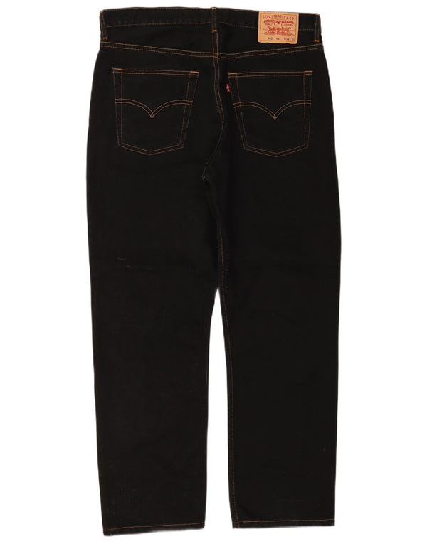 Blugi drepti pentru bărbați Levi's 582 W36 L30 negri